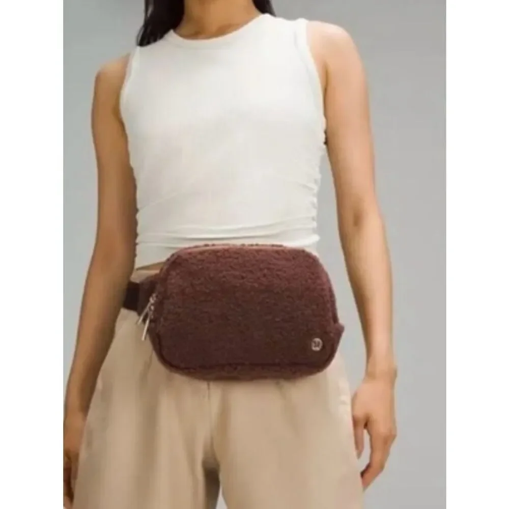 Lululemon Brown Teddy Fanny Pack